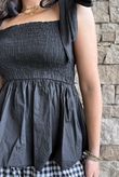 Paloma Bandeau Cami Black